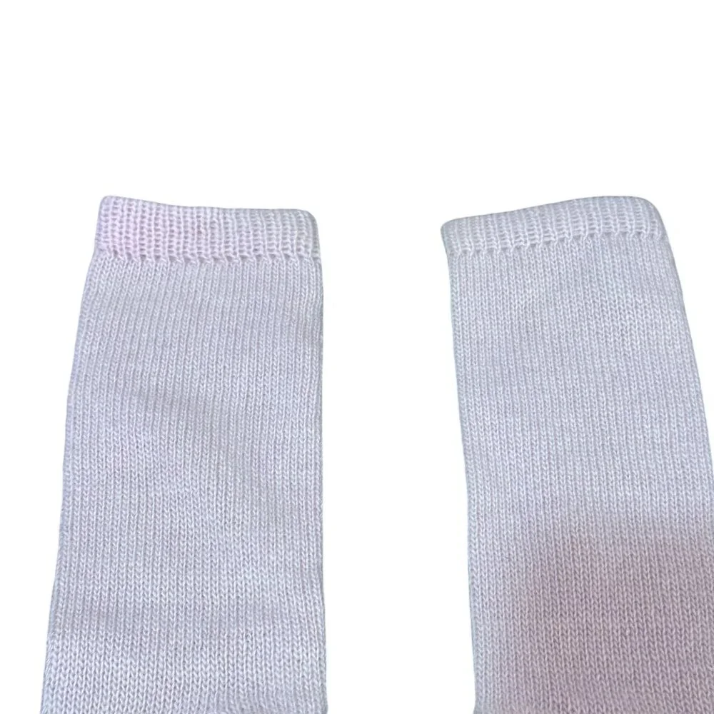 Vintage Portolano Womens Pink Knit Cashmere Gloves Stretch Fit Size 7